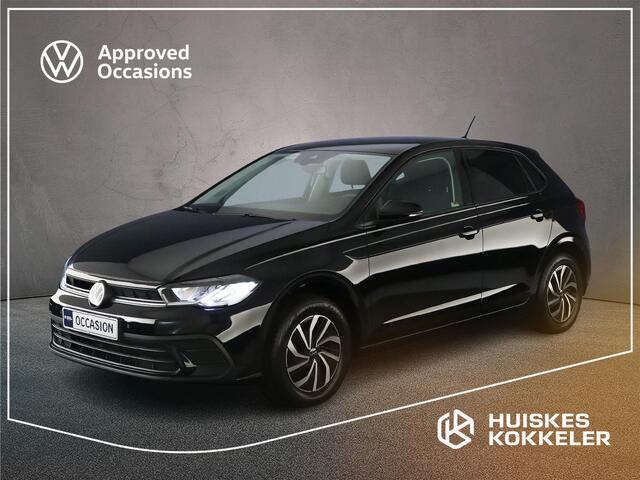 Volkswagen POLO Life 1.0 TSI 95pk Adaptive cruise control, Parkeersensoren, Airco, App connect, LED koplampen, Stoelverwarming, DAB, Radio, Bluetooth