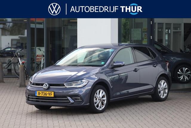 Volkswagen POLO 1.0 TSI Style 70KW/95PK DSG, LED matrix IQ Light dynamische verlichting, navigatie, digital cockpit pro, climatronic, stoelverwarming, pdc voor en achter, achteruitrijcamera, 16" LMV, privacy glas, adaptieve cruise control, multifunctioneel lederen stuurw