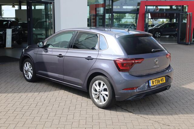 Volkswagen POLO 1.0 TSI Style 70KW/95PK DSG, LED matrix IQ Light dynamische verlichting, navigatie, digital cockpit pro, climatronic, stoelverwarming, pdc voor en achter, achteruitrijcamera, 16" LMV, privacy glas, adaptieve cruise control, multifunctioneel lederen stuurw
