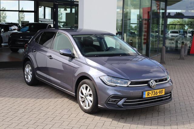 Volkswagen POLO 1.0 TSI Style 70KW/95PK DSG, LED matrix IQ Light dynamische verlichting, navigatie, digital cockpit pro, climatronic, stoelverwarming, pdc voor en achter, achteruitrijcamera, 16" LMV, privacy glas, adaptieve cruise control, multifunctioneel lederen stuurw