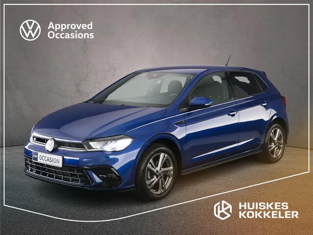 Volkswagen POLO R-Line 1.0 TSI 95pk DSG Automaat Adaptive cruise control, Parkeersensoren, Airco, LED koplampen, DAB, Radio, Bluetooth, App connect