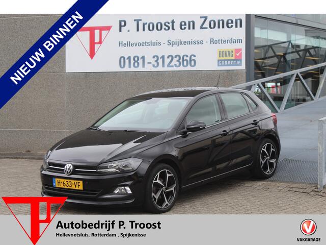 Volkswagen POLO 1.0 TSI Comfortline Navigatie/Adaptive cruise control/Parkeersensoren rondom/Apple carplay/Airco/Orig. NL/NAP/17'' Lichtmetalen velgen.