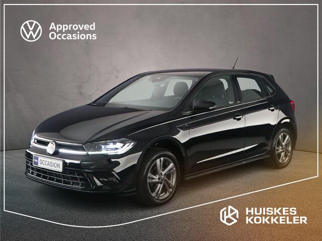 Volkswagen POLO R-Line 1.0 TSI 95pk DSG Automaat Adaptive cruise control, Achteruitrijcamera, Stoelverwarming, LED matrix koplampen, Airco, Parkeersensoren, DAB, Radio, App connect