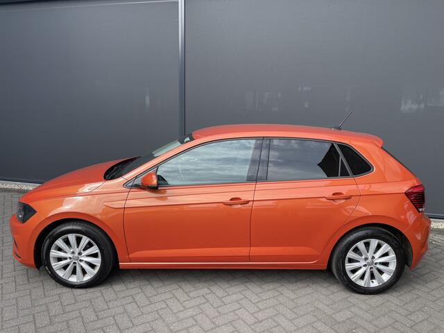 Volkswagen POLO 1.0 TSI Highline Airco - Cruise control - Mistlampen voor - Multifunctioneel stuurwiel - Leder stuurwiel
