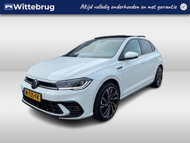 Volkswagen POLO 1.0 TSI R-Line /DSG/ Digitale Cockpit/ Matrix Led/ Panoramadak/ R Line Int + Ext/ / facelift/ Clima/ Navi/ Parkeersensoren/ 18 lmv
