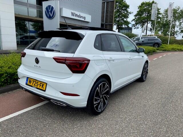 Volkswagen POLO 1.0 TSI R-Line /DSG/ Digitale Cockpit/ Matrix Led/ Panoramadak/ R Line Int + Ext/ / facelift/ Clima/ Navi/ Parkeersensoren/ 18 lmv