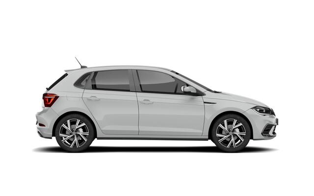 Volkswagen POLO R-Line | 'App-Connect' draadloze smartphone integratie | Achterlichten LED, luxe uitgevoerd incl. dynamische knipperlichten | Afstandscontrolesysteem (Front Assist)