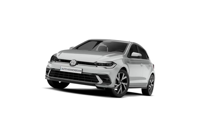 Volkswagen POLO R-Line | 'App-Connect' draadloze smartphone integratie | Achterlichten LED, luxe uitgevoerd incl. dynamische knipperlichten | Afstandscontrolesysteem (Front Assist)