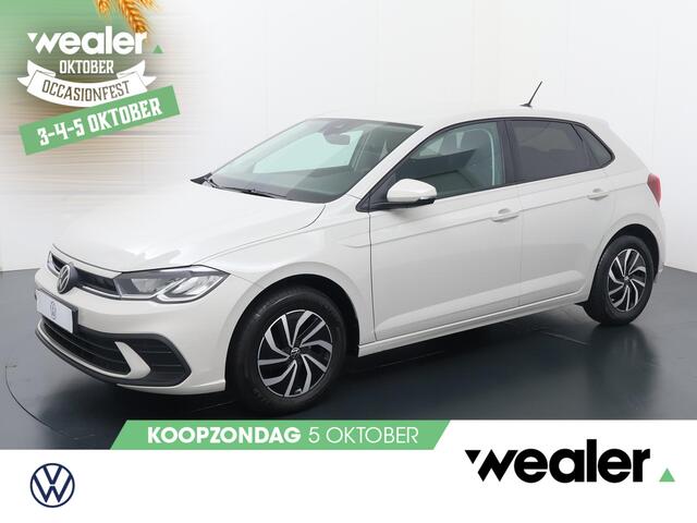 Volkswagen POLO 1.0 TSI Life | 95 PK | Trekhaak afneembaar | Navigatiesysteem | Parkeersensoren |