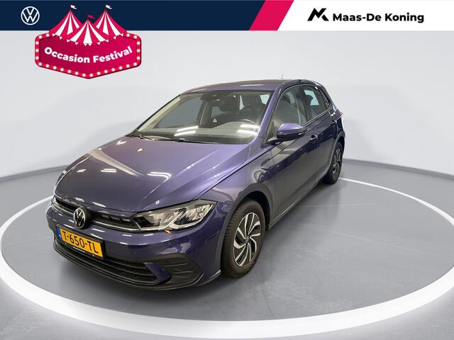Volkswagen POLO 1.0 TSI 95pk Life · Apple/Android Car Play · Camera · Stoelverwarming · Airco · Navigatie · Keyless · 15'' Inch · Garantie t/m 11-09-2027 of 100.000km