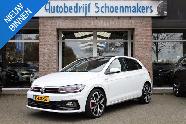 Volkswagen POLO 2.0 TSI GTI PANO VIRTUAL CAMERA STOELVERW. CARPLAY ZWARTE-HEMEL ADAPTIVE-CRUISE CLIMA NAVI VOICE 2XPDC 18''LMV