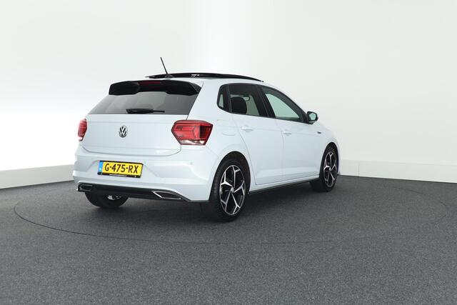 Volkswagen POLO 1.0 TSI 116pk DSG 2x R-Line Led Virtual Cockpit Camera ACC Stoelverwarming Navigatie Panoramadak