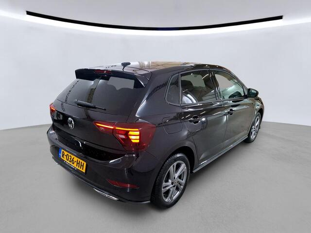 Volkswagen POLO 1.0 TSI 95pk R-Line / Virtual Cockpit Pro / App-Connect / Clima / Parkeersensoren / Donker Glas / 16" LMV