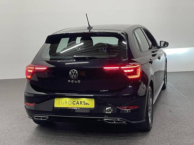 Volkswagen POLO 1.0 TSI R-Line DSG Navigatie Apple Carplay/Android Auto Camera Parkeersensoren Adaptive Cruise Control Matrix-LED-koplamp Lichtmetalen velgen Climate Control Getinte ramen