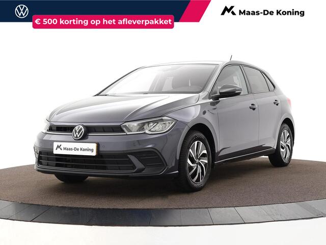 Volkswagen POLO 1.0 TSI 95pk Life · Apple/Android Car Play · P-Sensoren · DAB · ACC · Getint Glas · 15'' Inch · Garantie t/m 21-08-2027 of 100.000km