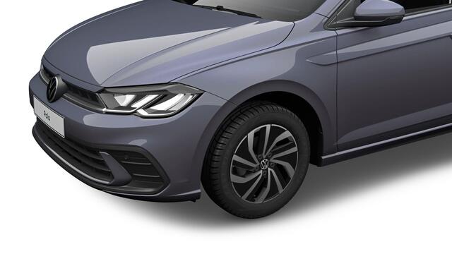 Volkswagen POLO Life Edition | 'App-Connect' draadloze smartphone integratie | Airconditioning automatisch (Climatronic), 2-zone | Buitenspiegels elektrisch instel- verwarm- en inklapbaar