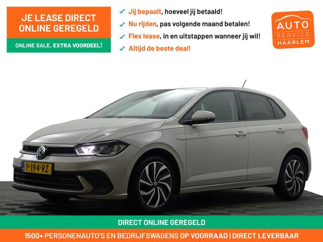 Volkswagen POLO 1.0 TSI Life Advanced- Nieuw Model, Virtual Cockpit, Camera, Carplay, Android Auto, Privacy Glass