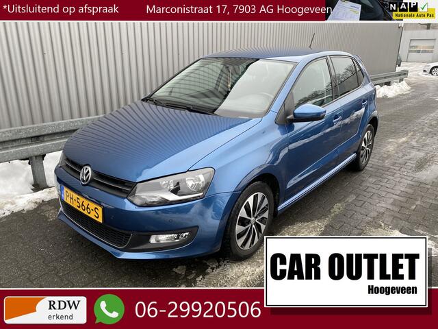 Volkswagen POLO 1.0 BlueMotion Edition 5 Deurs, A/C, CC, PDC, LM, nw. APK - Inruil Mogelijk -