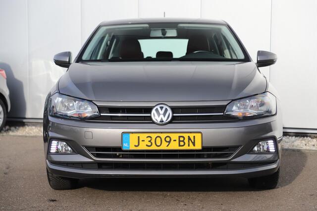 Volkswagen POLO 1.0 TSI Comfortline Bruin Leder Virtual Navigatie Carplay Android Adaptive Cruise LED