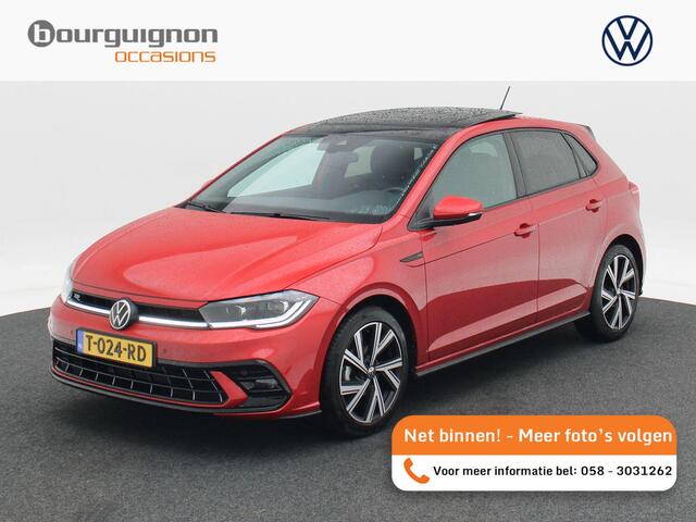 Volkswagen POLO 1.0 TSi R-Line | Full LED IQ | Panoramadak | Adaptive Cruise | Stoelverwarming | Camera | 13.949 Km!!