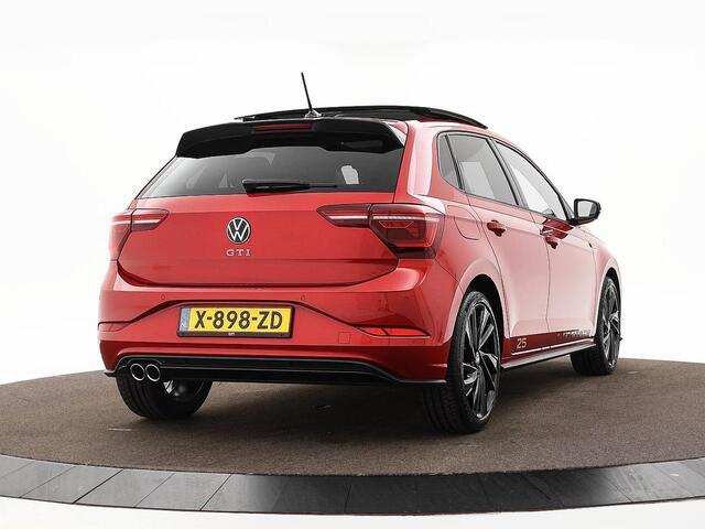 Volkswagen POLO 2.0 TSI 207pk DSG GTI Edition 25 · Panoramadak · Camera · Apple/Android Car Play · Beats Audio · Keyless · Leder Interieur · 18'' Inch · Garantie t/m 12-03-2028 of 100.000km