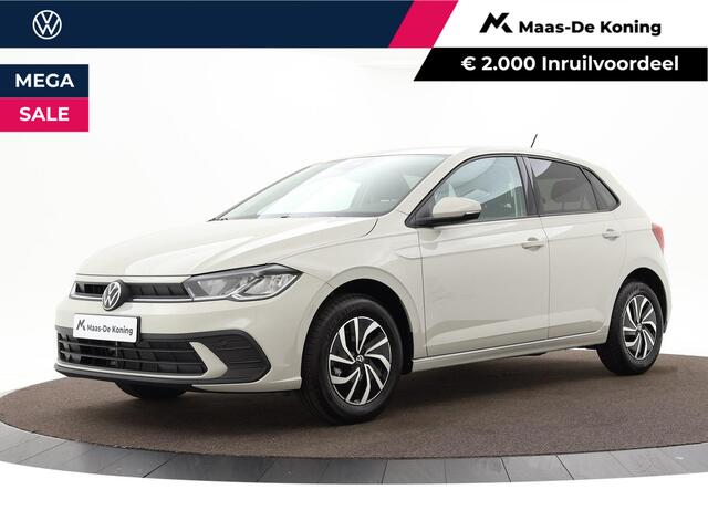 Volkswagen POLO Life Edition 1.0 TSI 95 pk 5 versn. Hand · Achteruitrijcamera · Voorraad OUTLET · Prijs is inclusief inruilpremie ·
