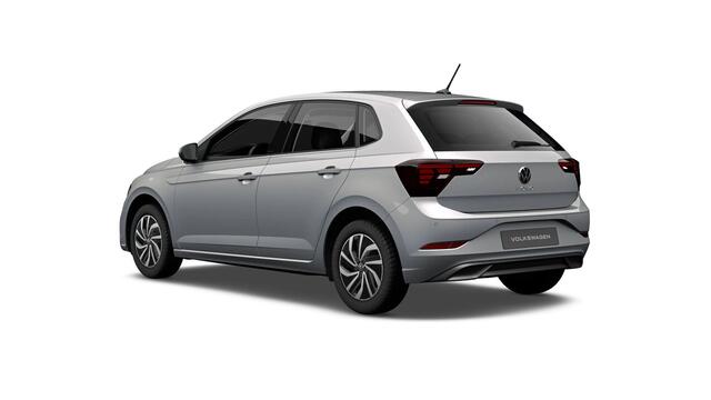 Volkswagen POLO 1.0 TSI 95 5MT Life Edition Zijruiten achter en achterruit getint, 65% lichtabsorberend | Parkeersensoren achter (Park Distance Control) | 'App-Connect' smartphone integratie