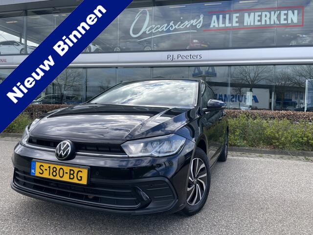 Volkswagen POLO 1.0 TSI Life Airco - Apple carplay - Navigatie - Parkeersensoren - Bluetooth - Cruise control - Led verlichting - Licht metalen velgen 15 inch - Radio - Start/stop systeem - Stuur leder - Stuur multfunctioneel