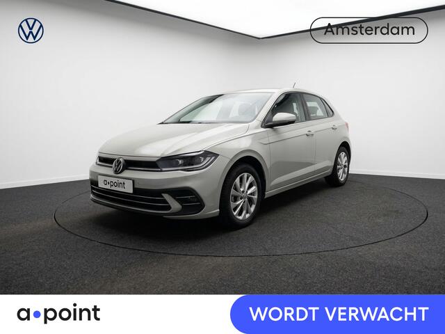 Volkswagen POLO 1.0 TSI Style 95 pk Automaat (DSG) | Navigatie | Parkeersensoren | Adaptieve cruise control | Stoelverwarming | Matrix LED koplampen |