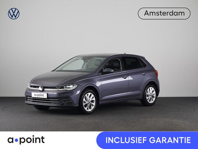 Volkswagen POLO 1.0 TSI Style 95 pk Automaat (DSG) | Navigatie | Alcantara stoelbekleding | Parkeersensoren| Adaptieve cruise control | Stoelverwarming |