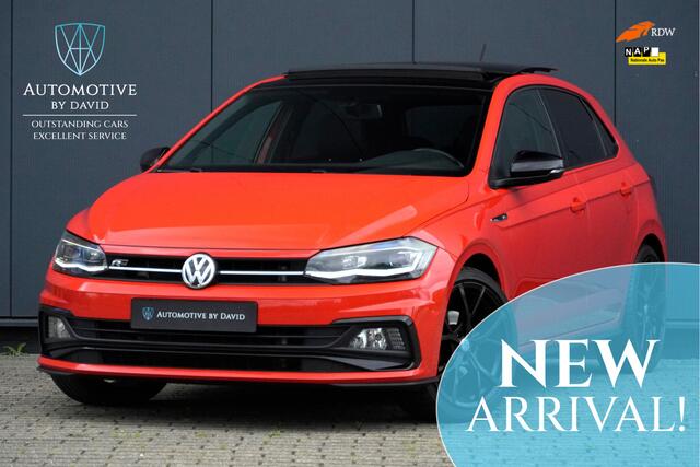 Volkswagen POLO 1.0 TSI 116 pk R-LINE HIGHLINE AUTOMAAT / NIEUWE DISTRIBUTIE / 2 x R-LINE / TREKHAAK / PANORAMADAK / 18 INCH LMV / NL-AUTO / NAP / ISOFIX / ADAPTIEVE CRUISE CONTROL