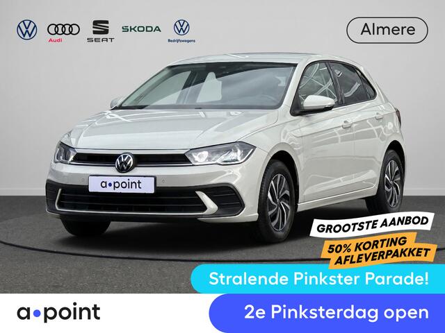 Volkswagen POLO 1.0 TSI Life | Parkeersensoren | Carplay | Navigatie via App | Cruise Control Adaptief | Airco |