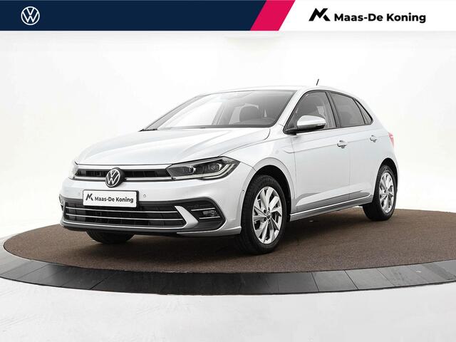 Volkswagen POLO 1.0 TSI 95pk DSG Style · Camera · Stoelverwarming · Apple/Android Car Play · Dodehoeksensoren · IQ Light · Navigatie · P-Sensoren · Getint Glas · 16'' Inch ·