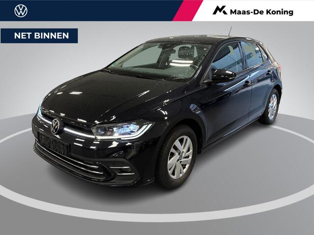 Volkswagen POLO 1.0 TSI 110pk DSG Style · Camera · Apple/Android Car Play · Navigatie · Stoelverwarming · Virtual Cockpit Pro · 15'' Inch · Garantie t/m 22-01-2028 of 100.000km