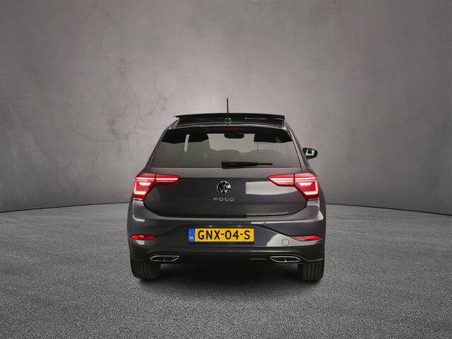 Volkswagen POLO R-Line 1.0 TSI 110pk DSG Automaat Panoramadak, Adaptive cruise control, LED matrix koplampen, App connect, Stoelverwarming, Parkeersensoren