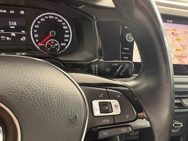 Volkswagen POLO 1.0 TSI Comfortline Airco - Navigatie - Cruise control - Bluetooth - Licht metalen velgen 17 inch - Elektrische ramen - Mistlampen - Radio - Stuur multifunctioneel - - Start/stop systeem - Led verlichting