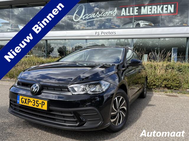 Volkswagen POLO 1.0 TSI Life Edition Achteruitrijcamera - Airco - Apple carplay - Draadloze telefoonoplader - Parkeersensor achter - Radio - Licht metalen velgen 15 inch - Navigatie - Radio - Cruise control - Elektrische ramen - Bluetooth - Led verlichting - Regensensor