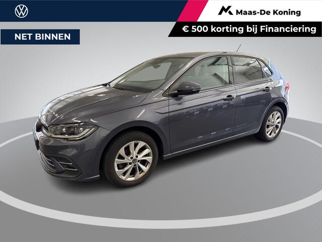 Volkswagen POLO 1.0 TSI 110pk DSG Style · Camera · Stoelverwarming · Matrix LED · Apple/Android Car Play · Draadloze Telefoonlader · ACC · 16"Velgen ·