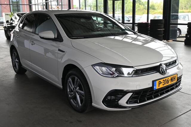 Volkswagen POLO 1.0 TSI R-Line Business Nieuw Model! Automaat Navigatie Carplay Virtual LED Rijklaarprijs! Inruil Mogelijk!