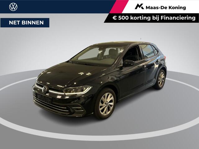 Volkswagen POLO 1.0 TSI 110pk DSG Style · Camera · Stoelverwarming · Apple/Android Car Play · P-Sensoren · IQ.Light · 16'' Inch ·