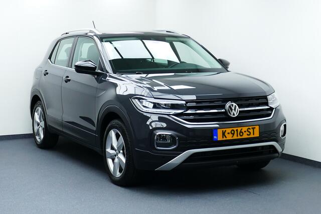 Volkswagen T-Cross 1.0 TSI Style Clima, Cruise, Stoelverw, Led Koplampen, 17"LMV, Haak 1100kg