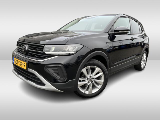 Volkswagen T-Cross 1.0 TSI Life Edition Camera / Navigatie / Extra getint glas / Keyless / 17"LM Velgen / Parkeersensoren Fabrieksgarantie tot 27-06-2028 of 100.000km.