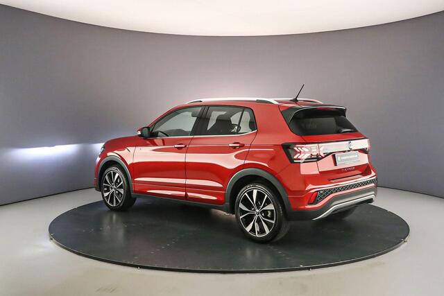 Volkswagen T-Cross R-Line 1.0 TSI 115pk DSG Automaat Adaptive cruise control, LED matrix koplampen, Navigatie, Achteruitrijcamera, Stoelverwarming, Parkeersensoren, App connect