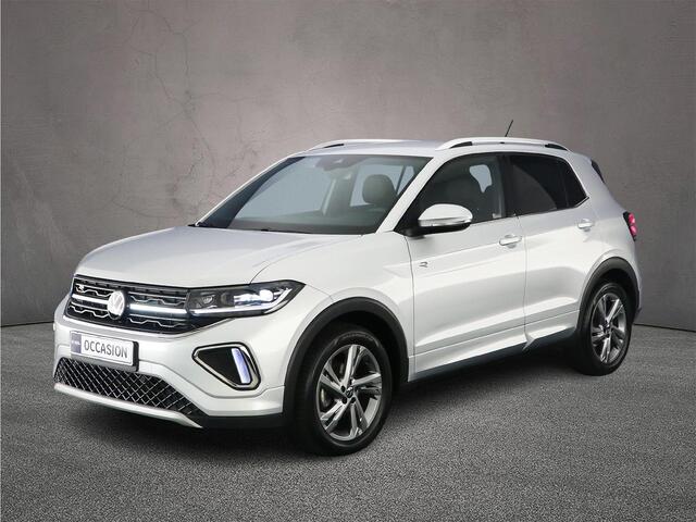 Volkswagen T-Cross R-Line 1.0 TSI 115pk DSG Automaat Adaptive cruise control, Navigatie, Achteruitrijcamera, Stoelverwarming, Airco, DAB, Radio, App connect, LED verlichting