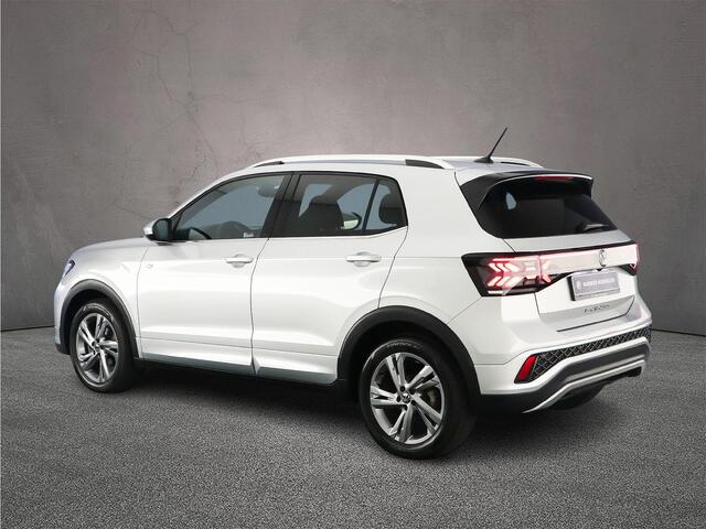 Volkswagen T-Cross R-Line 1.0 TSI 115pk DSG Automaat Adaptive cruise control, Navigatie, Achteruitrijcamera, Stoelverwarming, Airco, DAB, Radio, App connect, LED verlichting