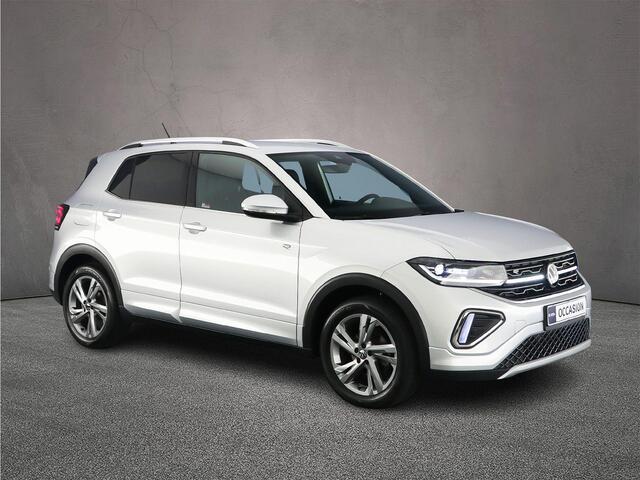 Volkswagen T-Cross R-Line 1.0 TSI 115pk DSG Automaat Adaptive cruise control, Navigatie, Achteruitrijcamera, Stoelverwarming, Airco, DAB, Radio, App connect, LED verlichting
