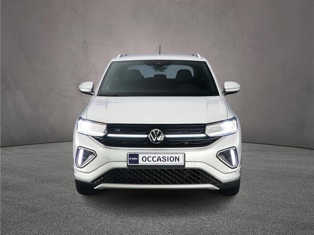 Volkswagen T-Cross R-Line 1.0 TSI 115pk DSG Automaat Adaptive cruise control, Navigatie, Achteruitrijcamera, Stoelverwarming, Airco, DAB, Radio, App connect, LED verlichting