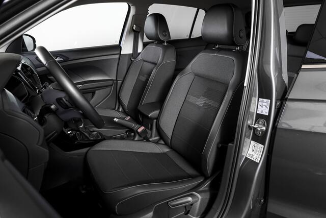 Volkswagen T-Cross 1.0 TSI Style 110 PK - Automaat | Dig. Cockpit | Adapt. Cruise | Stoelverw. | PDC | App. Connect | ECC | LM 18" | Trekhaak |