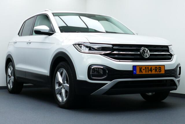Volkswagen T-Cross 1.5 150pk TSI Style. Virt Cockpit, Navi, Camera, Clima, Adap Cruise, Haak 1200kg