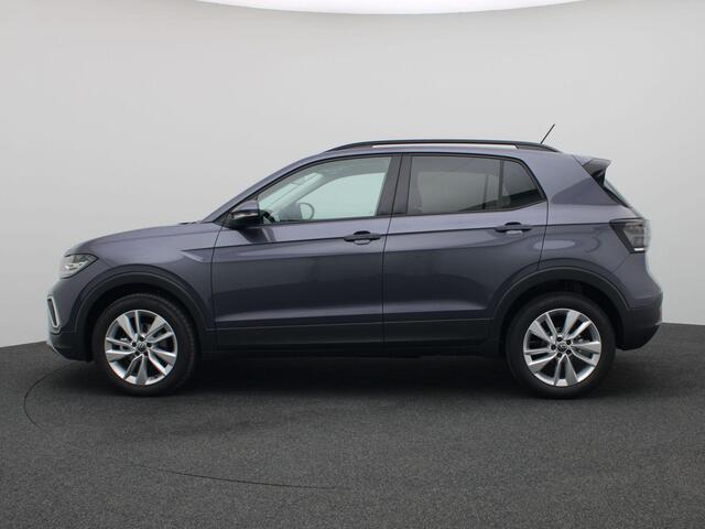 Volkswagen T-Cross 1.0 TSI Life Edition 116pk DSG Matrix LED, Stoelverwarming, Achteruitrijcamera, Getint glas, Keyless, 17" Lichtmetaal
